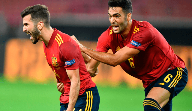 José Gayá sentenció el empate entre España y Alemania por la UEFA Nations League. | Foto: EFE