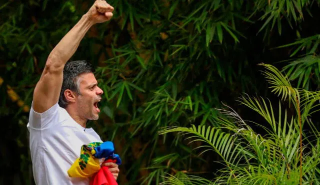 Leopoldo López: "Mantengo mi firme oposición al régimen de Nicolás Maduro"