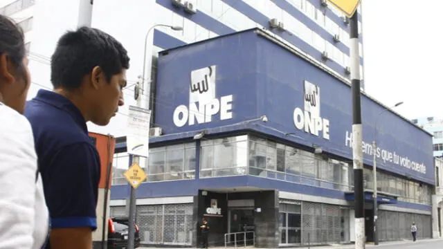ONPE:  partidos deberán entregar informe económico hasta el 2 de julio