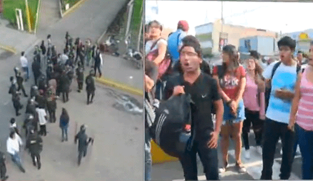 San Marcos: bombas lacrimógenas y perdigones dejan estudiantes heridos dentro de la universidad [VIDEO]