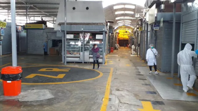 Después de tres semanas, el centro de abasto reapertura sus puertas al público. Foto: Municipalidad de Surco