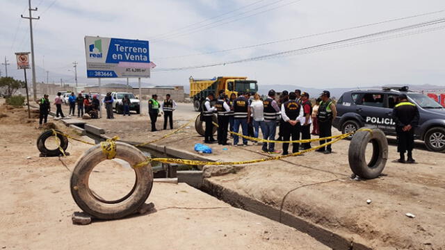 Madre habría arrojado a su bebé a un canal de regadío en Arequipa [VIDEOS]