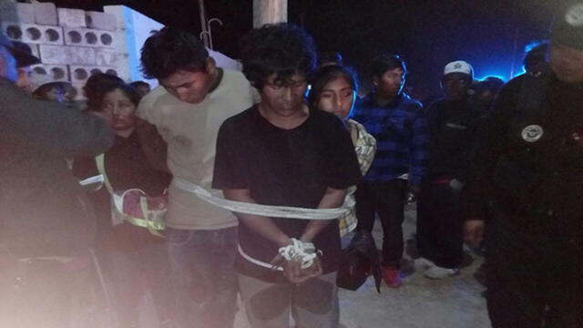 Tacna: Linchan a tres muchachos por robo de accesorios