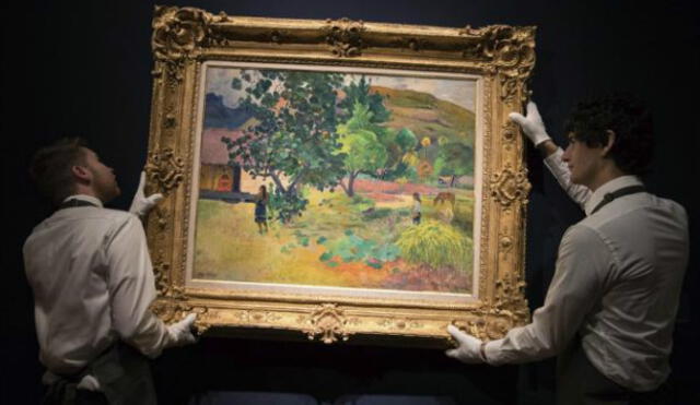 Venden paisaje de Gauguin por 23,8 millones de euros