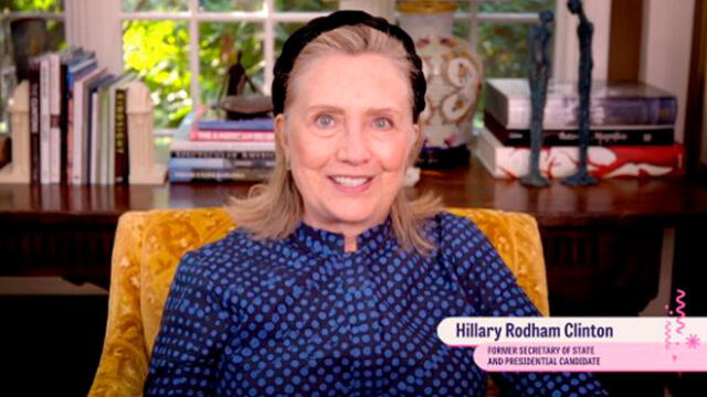 Hillary Clinton, excandidata a la presidencia de los Estados Unidos en el año 2016. Foto: AFP