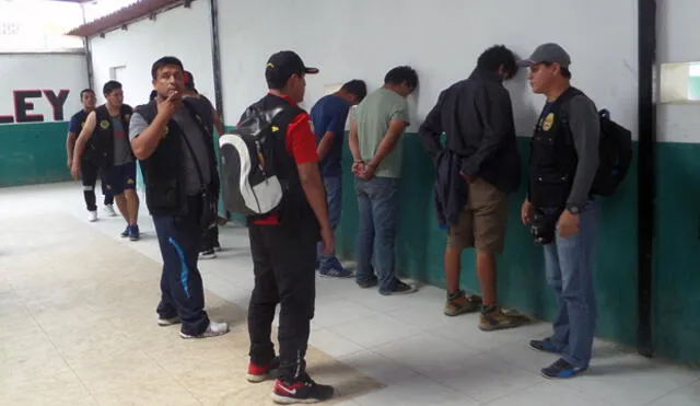 Bagua: Capturan a seis presuntos delincuentes que iban a asaltar dos bancos