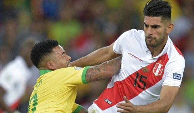 Zambrano es habitual titular en la selección peruana. Foto: AFP.