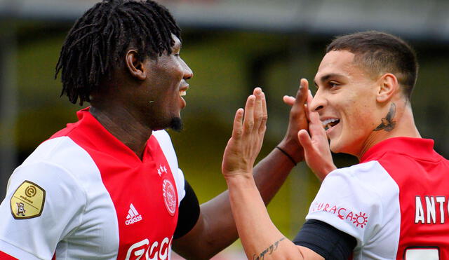 Ajax goleó 13-0 al VVV Venlo en condición de visita por la fecha 6 de la Eredivisie. Foto: EFE