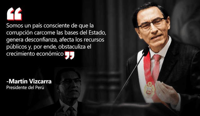 Las frases que dejó el mensaje a la nación del presidente Martín Vizcarra [FOTOS]