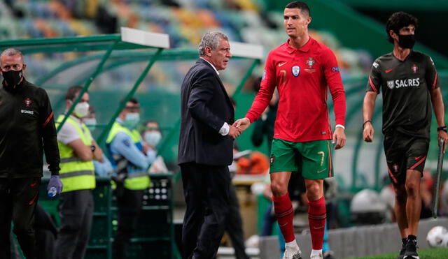 Cristiano Ronaldo dio positivo a COVID-19 a vísperas del partido Portugal vs Suecia. Foto: AFP.