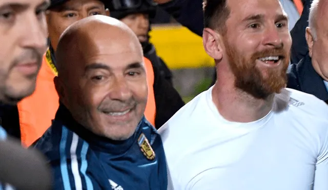 Jorge Sampaoli sorprende con sus palabras sobre Lionel Messi