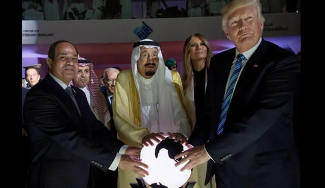 Trump inauguró centro para luchar contra ideología extremista en Arabia Saudita