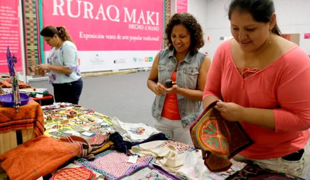 Desde hoy 150 colectivos de artesanos ofrecerán sus productos en feria Ruraq Maki
