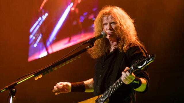 Triste anuncio de Megadeth: Cáncer impide que Dave Mustaine vuelva a cantar