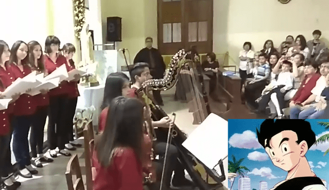 Dragon Ball Super: aplauden a iglesia que permitió que coro cante 'Ángeles Fuimos' en la misa dominical [VIDEO]