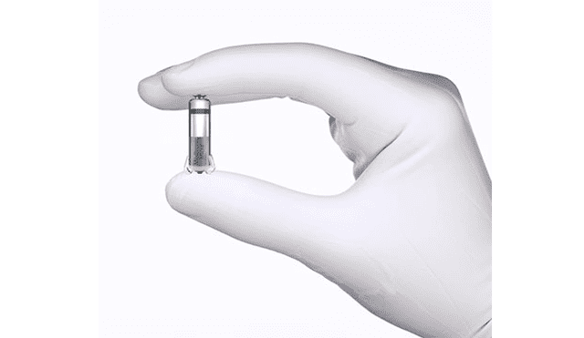 El dispositivo es inalámbrico y tiene el tamaño de una capsula de vitamina.
