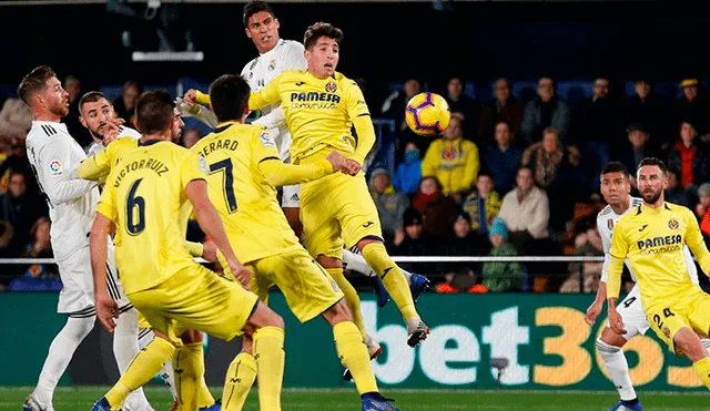 Real Madrid igualó 2-2 ante Villarreal por la Liga Santander 2018-19