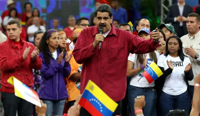 Maduro amenazó "con usar las armas" en caso de que Venezuela fuese sumida en violencia