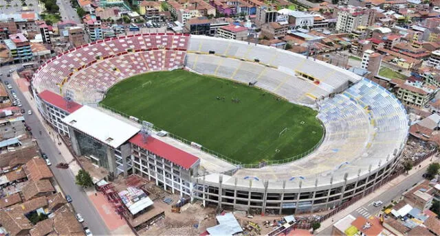 Mira cómo se alista el estadio Garcilaso para el encuentro entre Cienciano y Aurich [VIDEO]