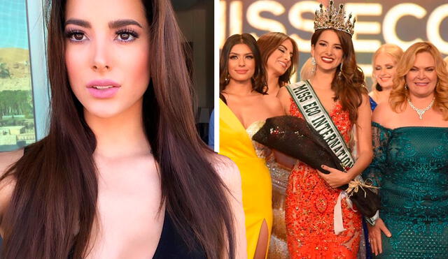 La reina de belleza peruana Suheyn Cipriani contó por qué fue despojada de su título de Miss Eco International 2019. Foto: composición La República/ Instagram fans