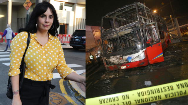 Carla García sobre incendio en Fiori: "la informalidad cobra más vidas"