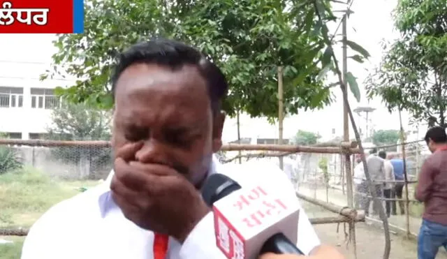 Candidato llora en vivo tras enterarse que solo recibió cinco votos de su familia [VIDEO]