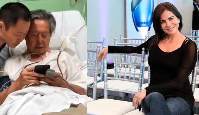 Karina Calmet feliz por Alberto Fujimori: “Me estoy riendo a carcajadas”