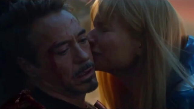 Tony Stark y Pepper Potts comparten un último momento
