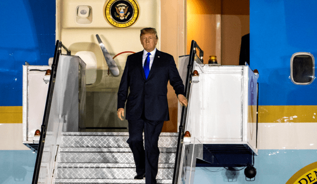 Trump ante cumbre con Kim: "Genial estar en Singapur, ¡hay entusiasmo en el aire!"