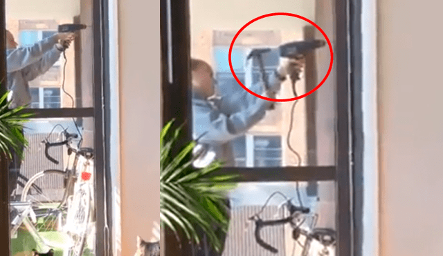 Facebook viral: sujeto grabó a su esposa cuando usaba sus herramientas de manera incorrecta [VIDEO]