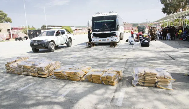 Incautan 800 kilos de droga a presuntos narcos colombianos y ecuatorianos