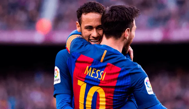 Twitter: Neymar y su emotiva frase tras reencontrarse con Messi 