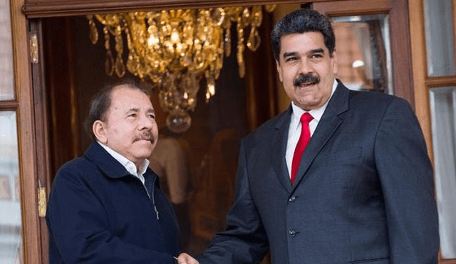 Daniel Ortega felicitó a Nicolás Maduro con "todo su amor"