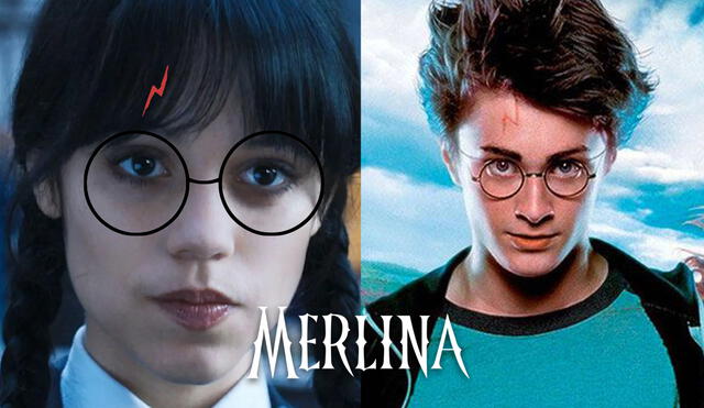 "Merlina" viene protagonizada por Jenna Ortega. La serie de Netflix se ha convertido en un gran éxito para el streaming. Foto: composición LR/Netflix/Warner Bros