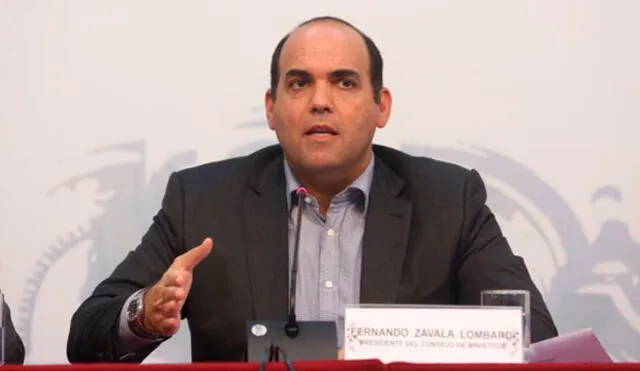 Fernando Zavala pide acudir al Congreso para exponer sobre emergencia en el país