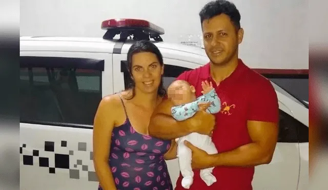 Policías salvaron la vida de un bebé recién nacido que se atoró con la leche de su madre [VIDEO]