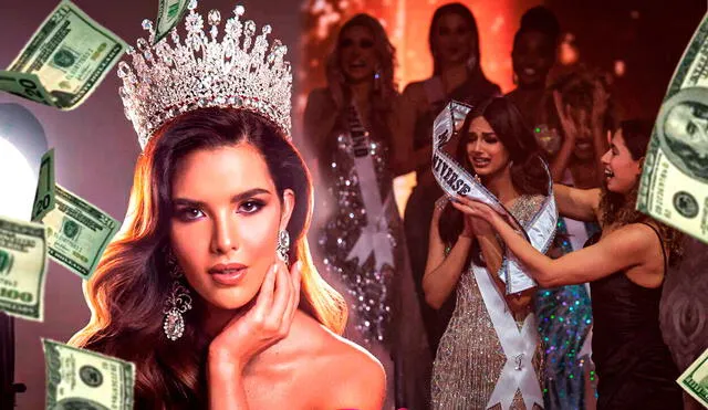 Conoce cuánto podría ganar al año Amanda Dudamel de ganar el Miss Universo. Foto: composición de Gerson Cardoso / La República / Miss Venezuela / AFP