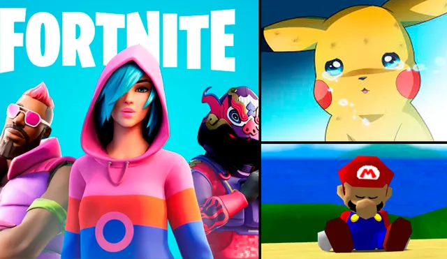 Fortnite es declarado como el juego favorito de los niños japoneses en lugar de Mario Bros o Pokémon. Foto: composición La República.