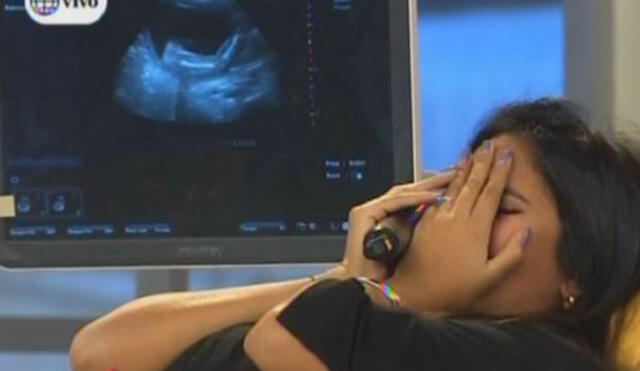 Melissa Paredes se quiebra en vivo al conocer el sexo de su bebé [VIDEO]