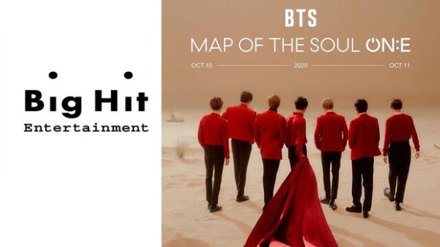 Últimas noticias sobre el concierto Map of the soul ON:E de BTS. Créditos: Big Hit Entertainment