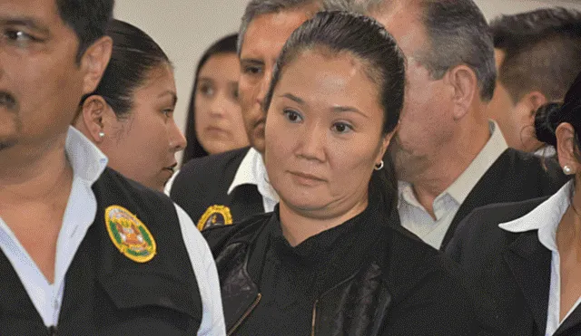 Keiko Fujimori: “Me envían a prisión dos veces y ya vienen por mi esposo”