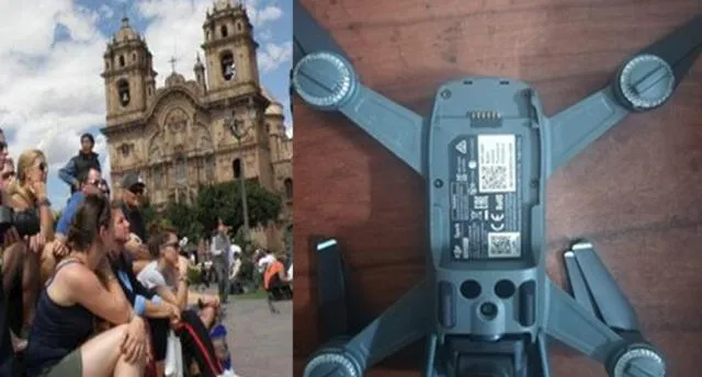 Cusco: taxista honrado entregó a la Policía dron olvidado por turistas
