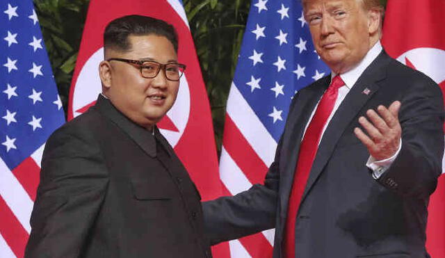 Donald Trump y Kim Jong Un se han enviado 12 cartas desde 2018.