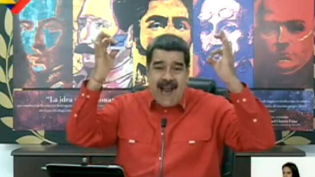 Nicolás Maduro, presidente de Venezuela. Foto: captura de pantalla/Venezolana de Televisión.