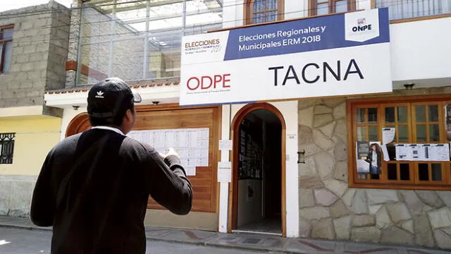 Tacna: Solo 43% de miembros de mesa recogen credenciales