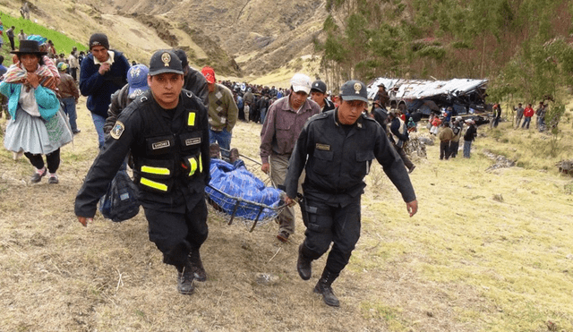 Áncash: dos mineros pierden la vida y otro sobrevive durante derrumbe en Pallasca 