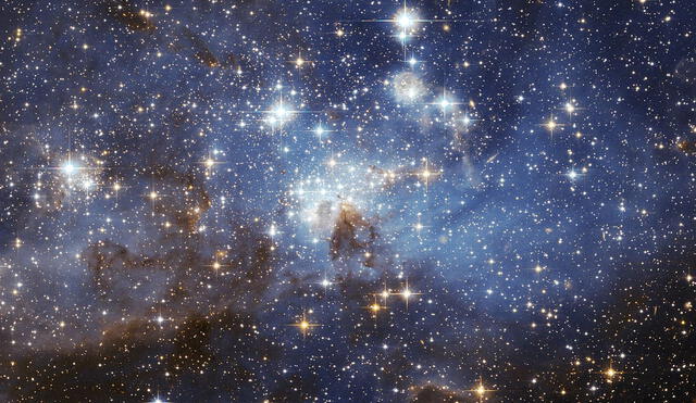 Zona de formación de estrellas de la Gran Nube de Magallanes | Foto referencial: ESA / Hubble