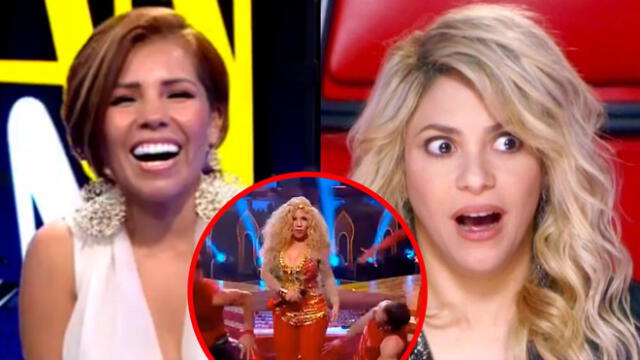 Susan Ochoa se transforma en Shakira y sorprende con sensual baile