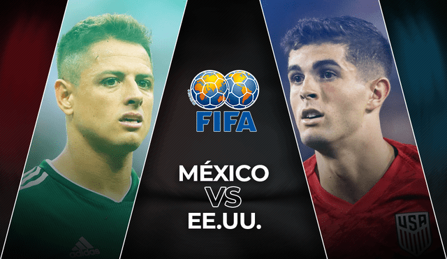 México vs Estados Unidos amistoso internacional en una nueva edición del clásico de la Concacaf.