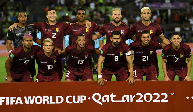 Venezuela ha sumado cuatro puntos en lo que va de las Eliminatorias Qatar 2022. Foto: AFP